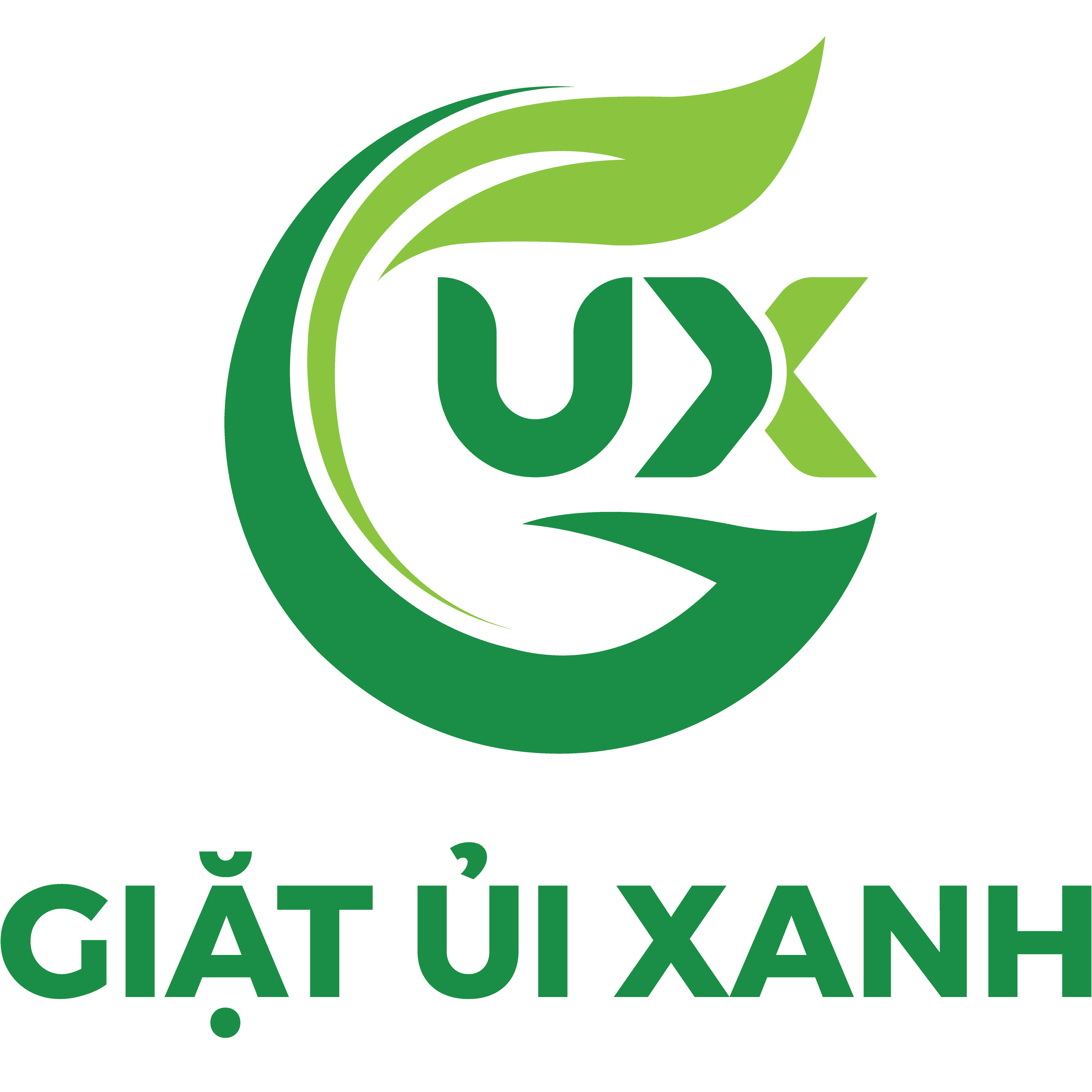 Logo CÔNG TY CỔ PHẦN GIẶT ỦI XANH