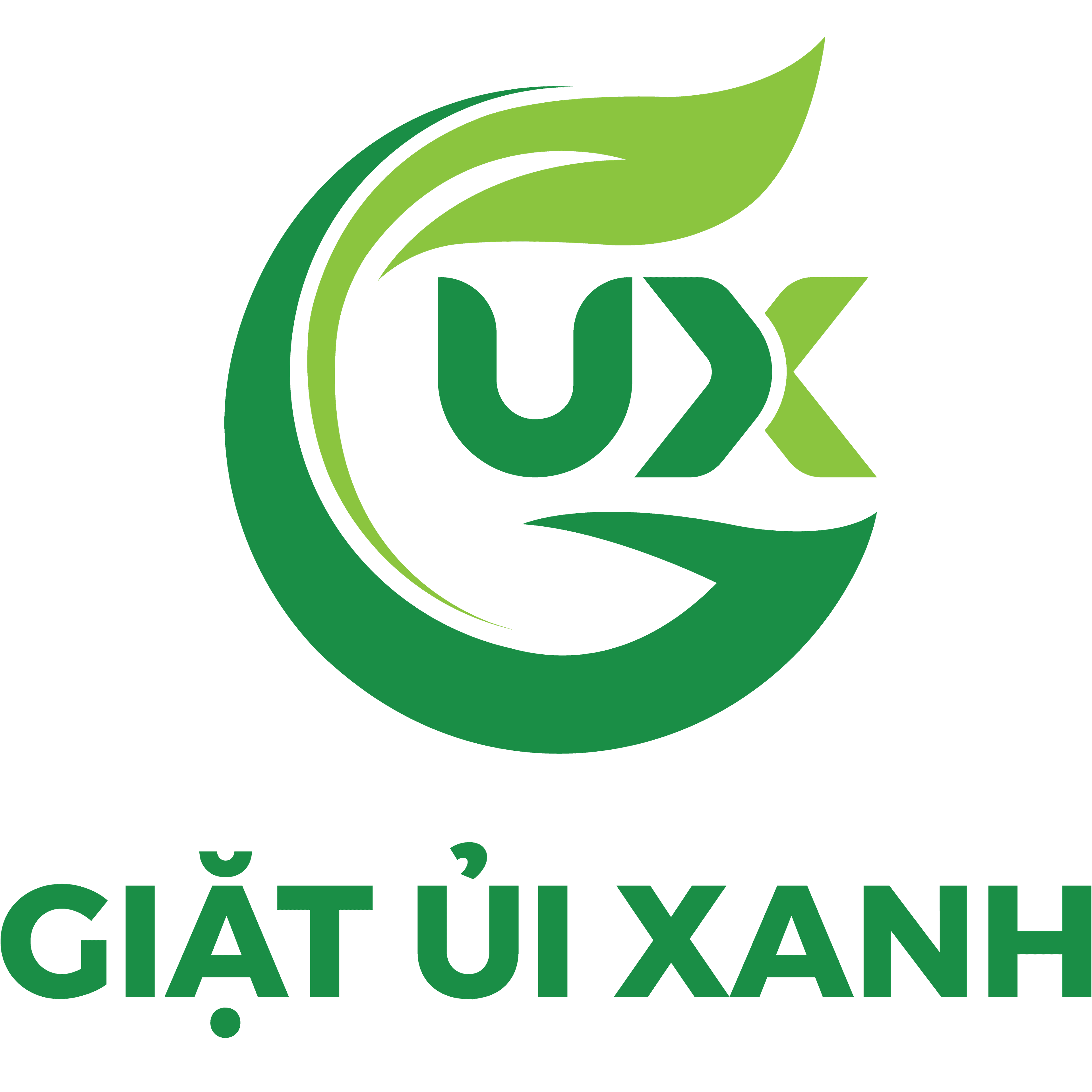 Logo CÔNG TY CỔ PHẦN GIẶT ỦI XANH