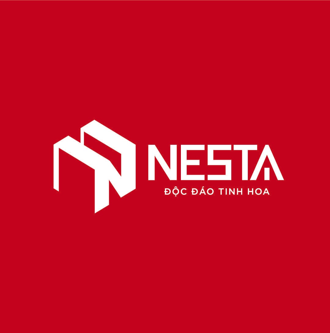 Logo Công ty CP Kiến trúc và Nội thất Nesta
