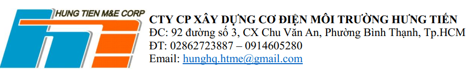 Logo Cty cổ phần xây dựng - cơ điện - môi trường Hưng Tiến