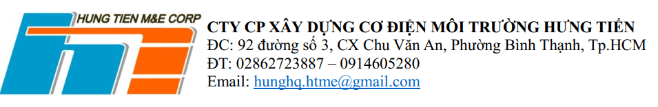 Logo Cty cổ phần xây dựng - cơ điện - môi trường Hưng Tiến
