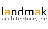Logo Công ty cổ phần Xây dựng & Kiến trúc Landmak