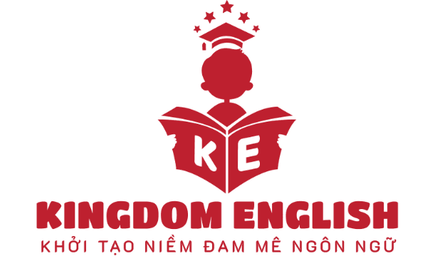 Logo Trung Tâm Ngoại Ngữ Vương Quốc (Kingdom English Center)