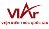Logo Trung Tâm Quy Hoạch Và Thiết Kế Đô Thị - Viện Kiến Trúc Quốc Gia