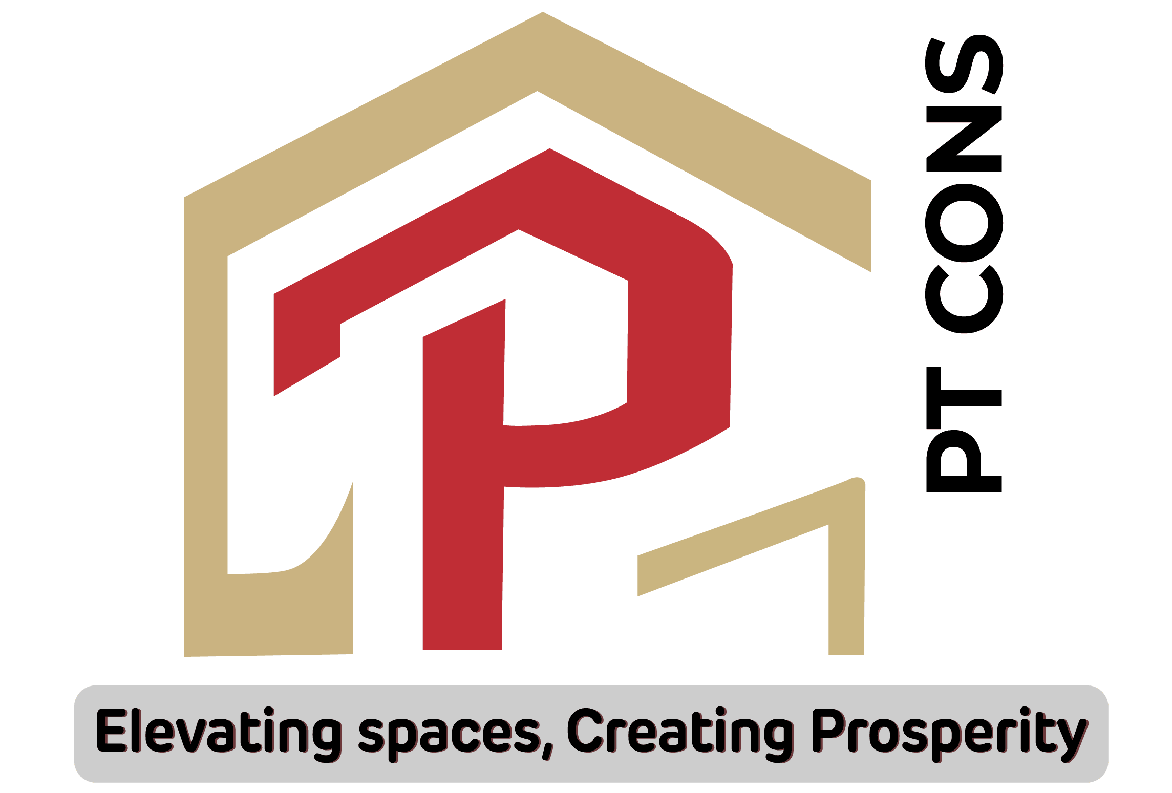 Logo CÔNG TY CỔ PHẦN XÂY DỰNG PHÁT TRIỂN ĐỊA ỐC PTCONS