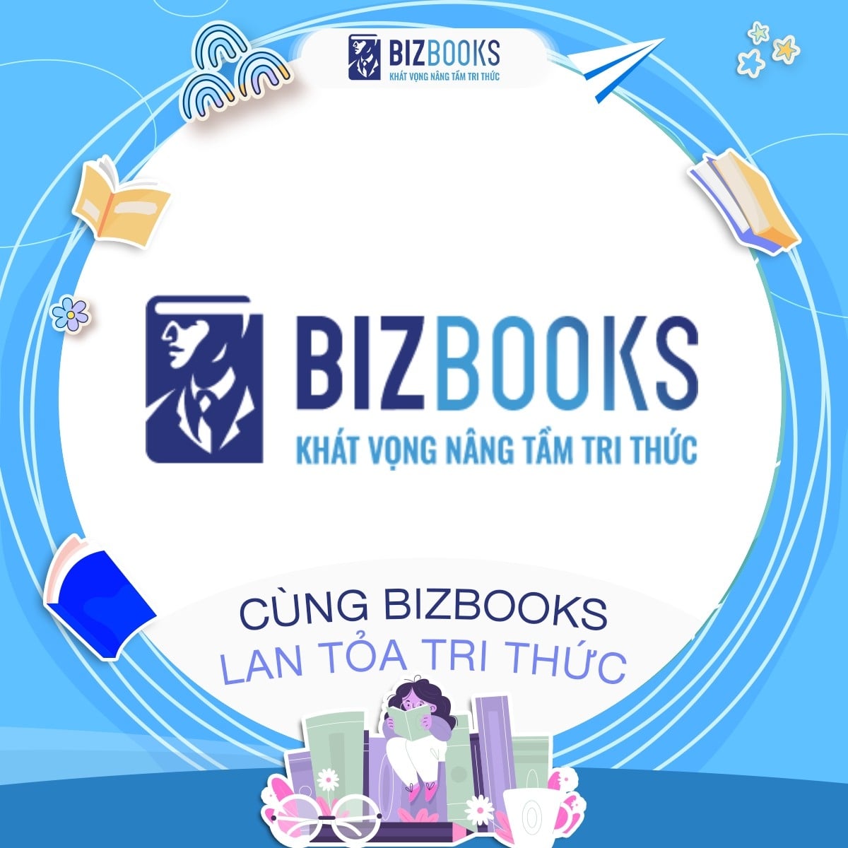 Logo CÔNG TY CỔ PHẦN SÁCH BIZBOOKS