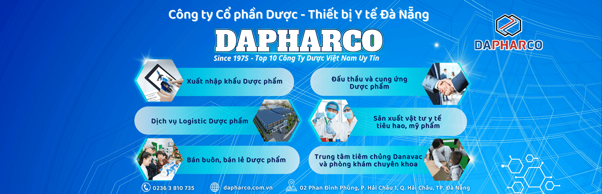 Ảnh bìa CÔNG TY CỔ PHẦN DƯỢC - THIẾT BỊ Y TẾ ĐÀ NẴNG