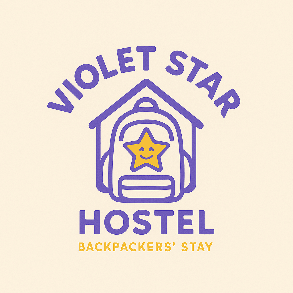 Logo Violet Star Hostel