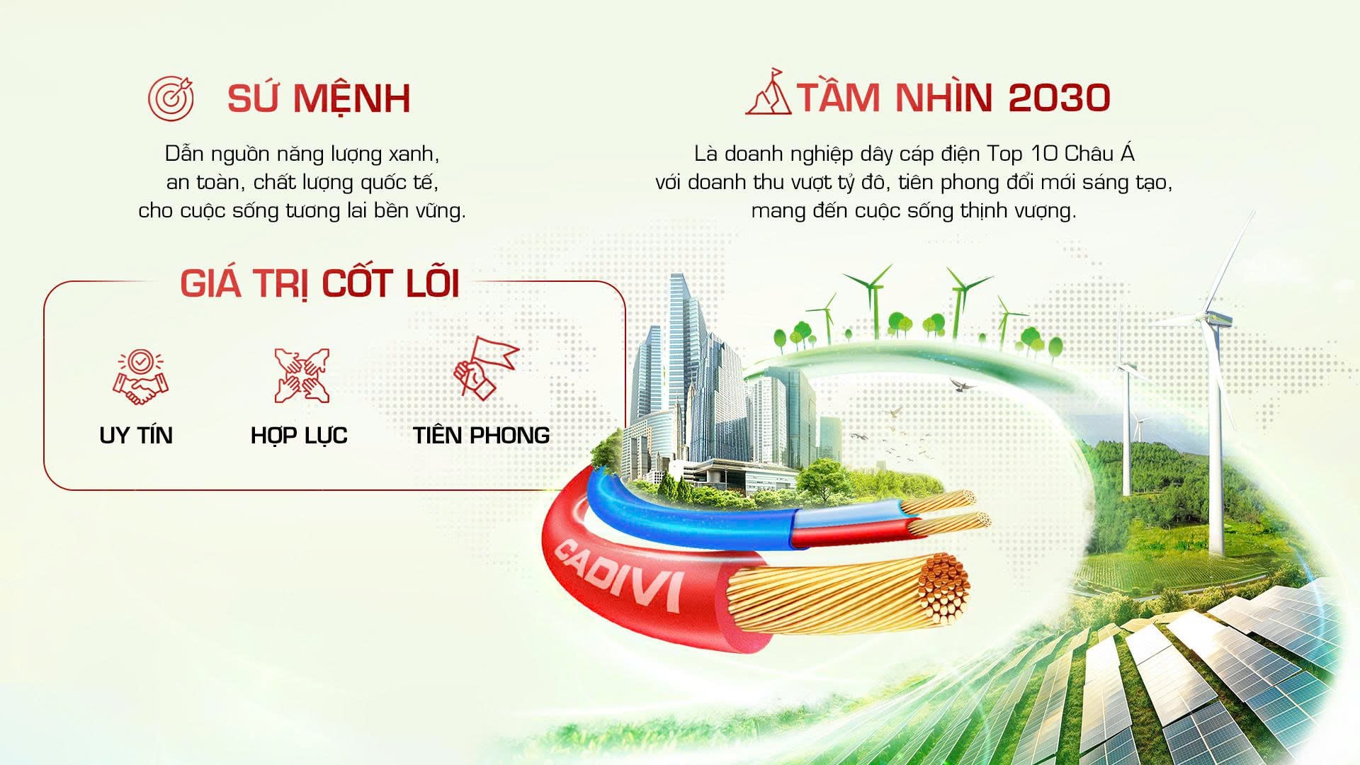 Hình ảnh Công Ty CP Dây Cáp Điện Việt Nam - CADIVI 1